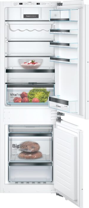 Bosch Einbau-Kühl-Gefrier-Kombination mit Gefrierbereich unten KIS86HDD0