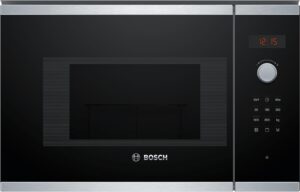 Bosch Einbau-Mikrowellengerät mit Grill Edelstahl BEL523MS0